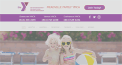Desktop Screenshot of meadvilleymca.org